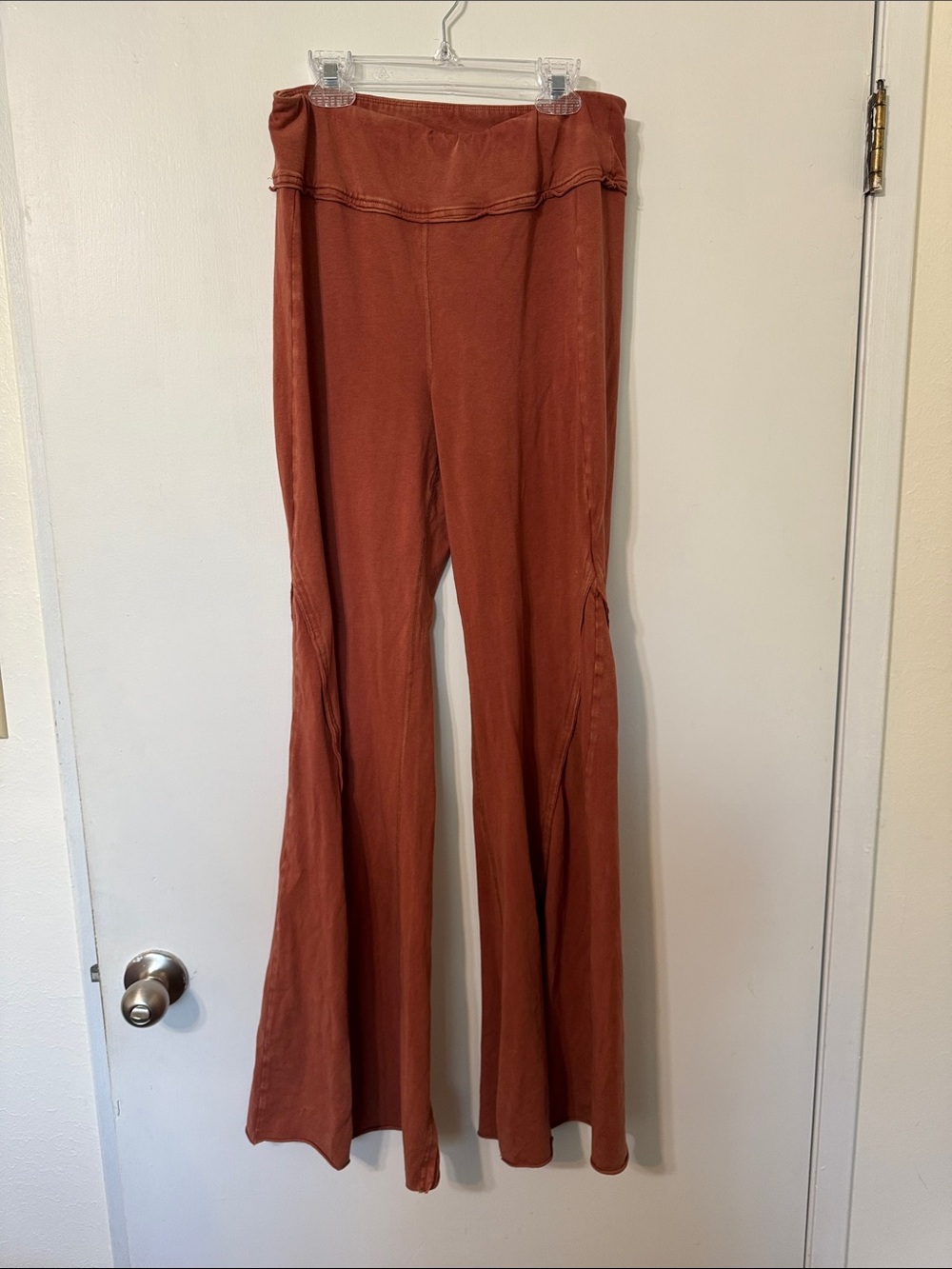 FP Movement by Free People Rust Flared Bootcut Pants